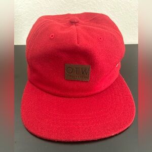 Vans OTW x Starter Vintage American Wool fall SnapBack Red Y2K skater